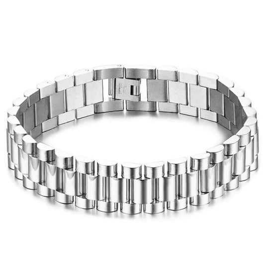 EVOS BRACELET- PRESIDENT SILVER BRACELET