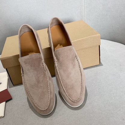 ERLIN- SUÈDE LOAFERS