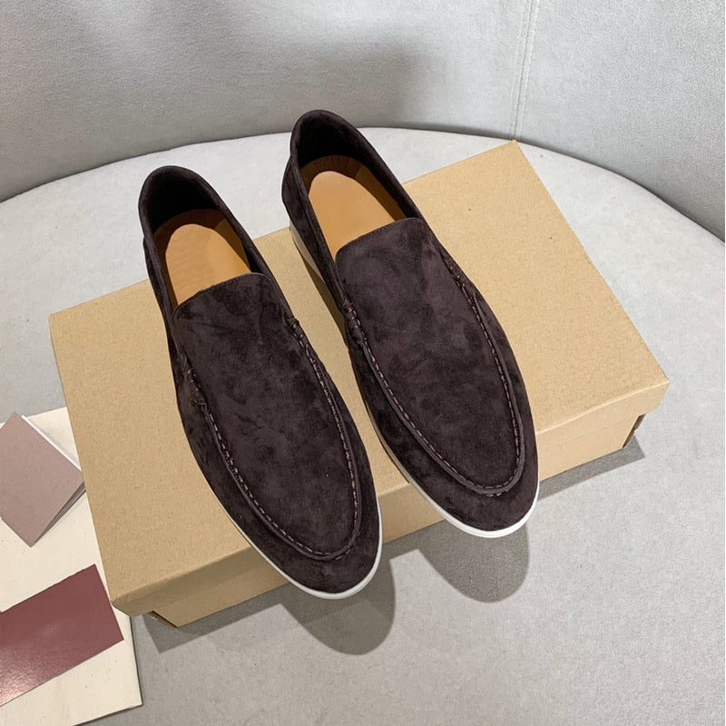 ERLIN- SUÈDE LOAFERS