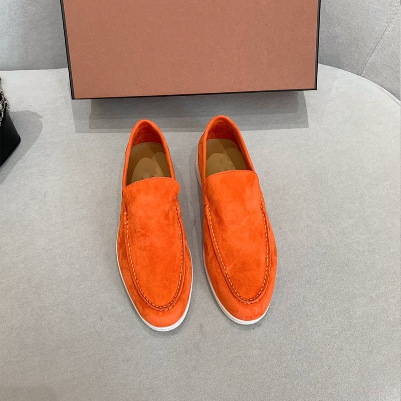 ERLIN- SUÈDE LOAFERS