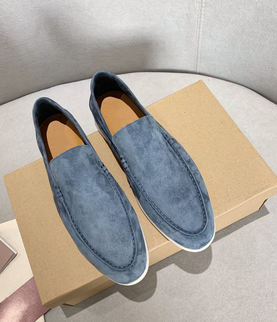 ERLIN- SUÈDE LOAFERS