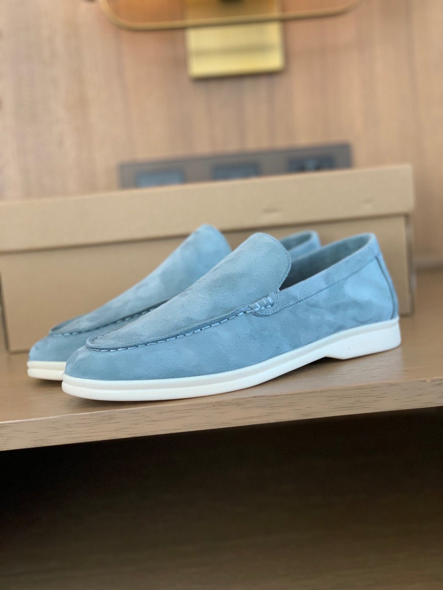 ERLIN- SUÈDE LOAFERS