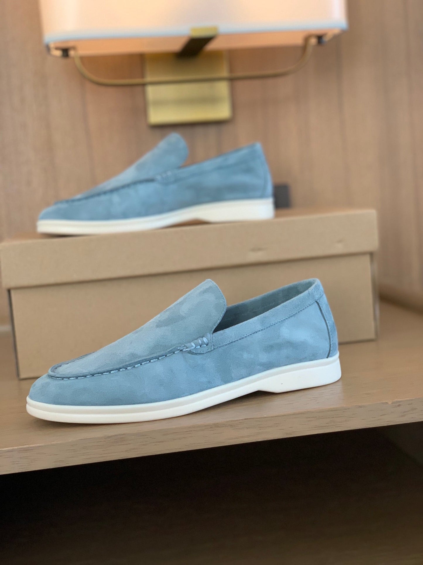 ERLIN- SUÈDE LOAFERS