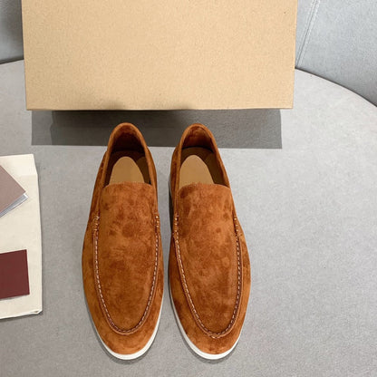 ERLIN- SUÈDE LOAFERS