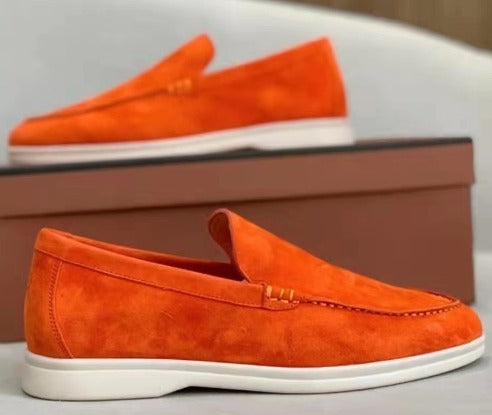 ERLIN- SUÈDE LOAFERS